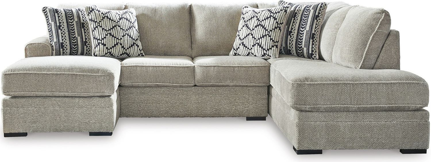 Calnita 2-Piece RAF Sectional With Chaise In Sisal 20502S1