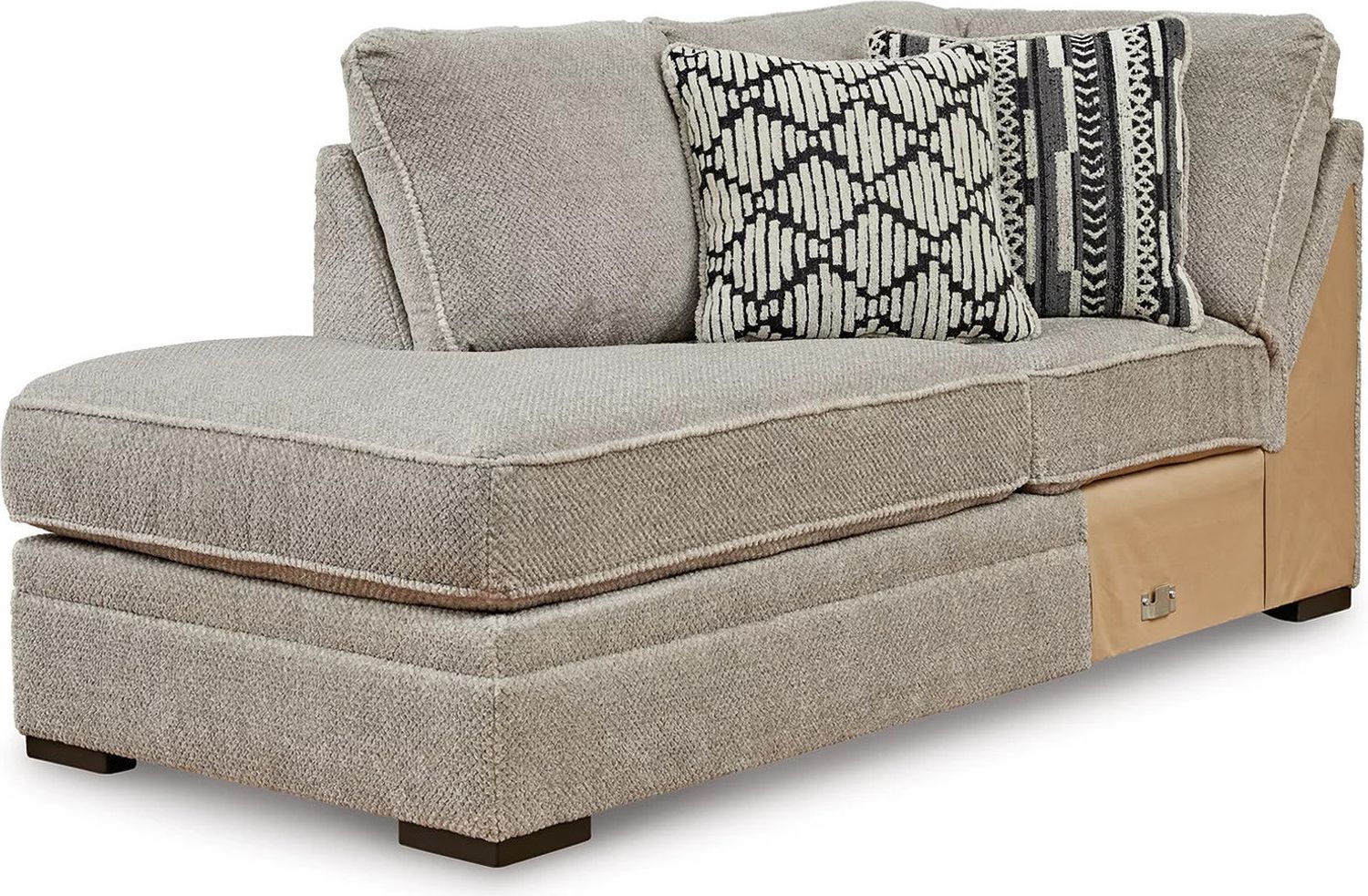 Calnita 2-Piece RAF Sectional With Chaise In Sisal 20502S1