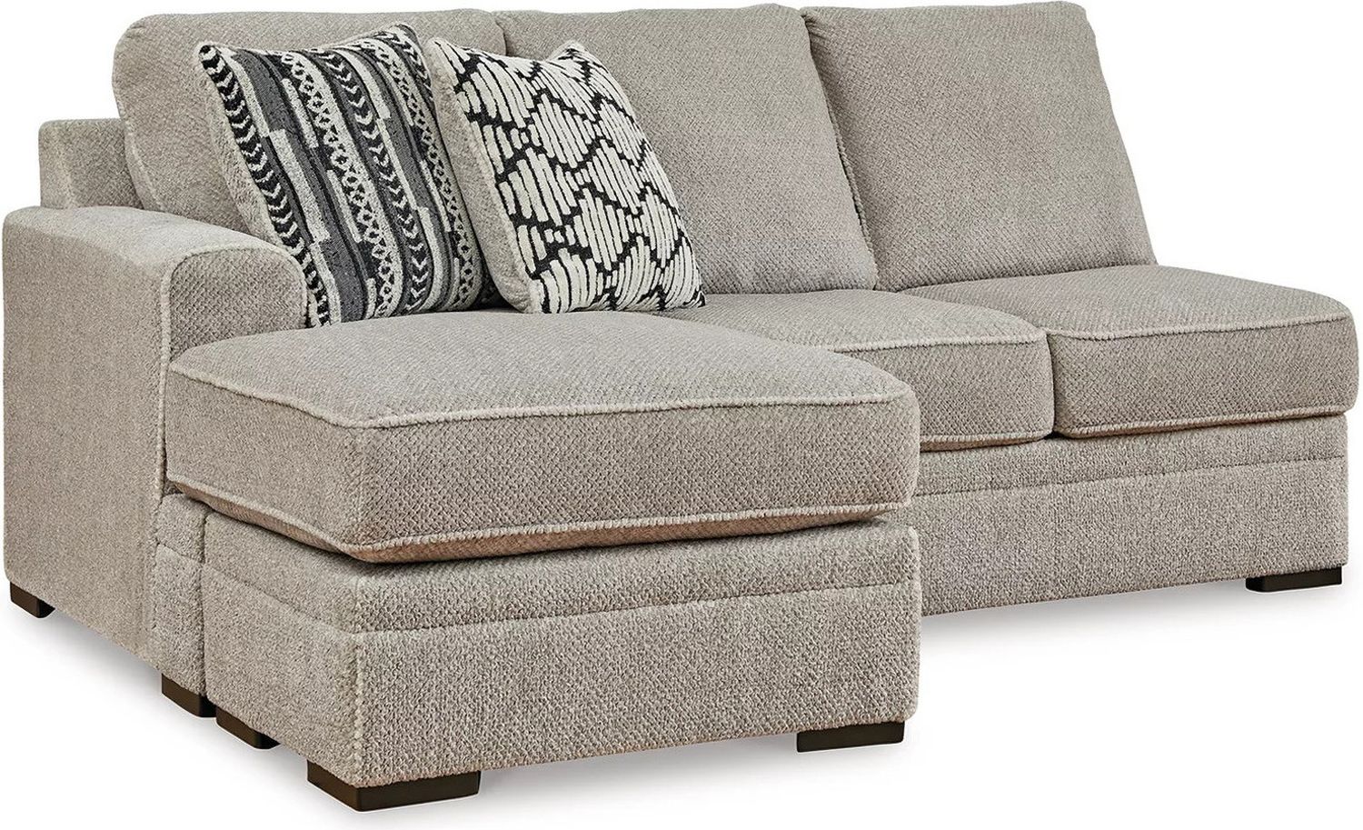Calnita 2-Piece RAF Sectional With Chaise In Sisal 20502S1