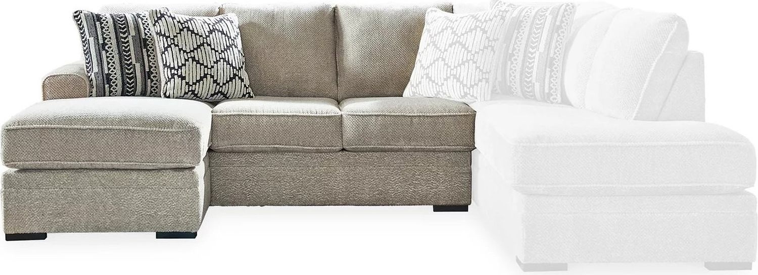 Calnita 2-Piece RAF Sectional With Chaise In Sisal 20502S1