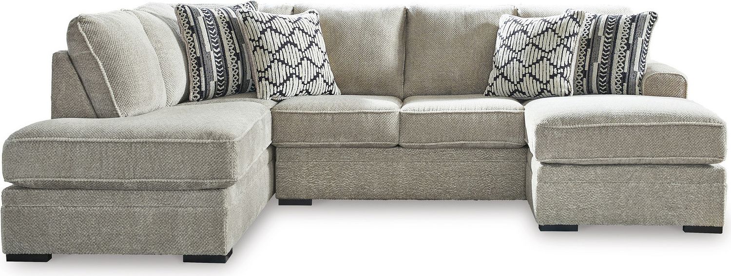 Calnita 2-Piece LAF Sectional With Chaise In Sisal 20502S2