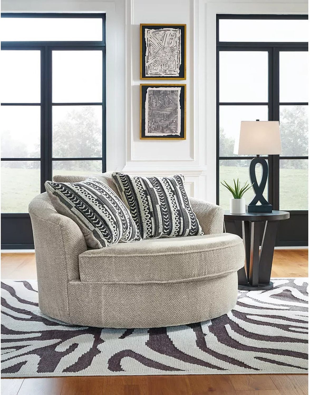 Calnita 2-Piece LAF Sectional With Chaise In Sisal 20502S2