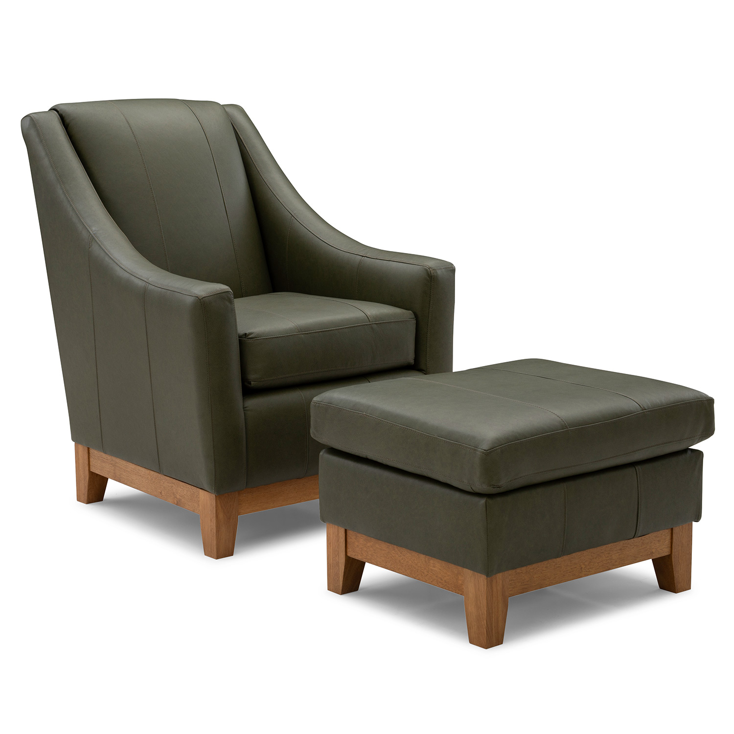 Mariko - Modern Club Chair - Espresso - 2070E 2070E