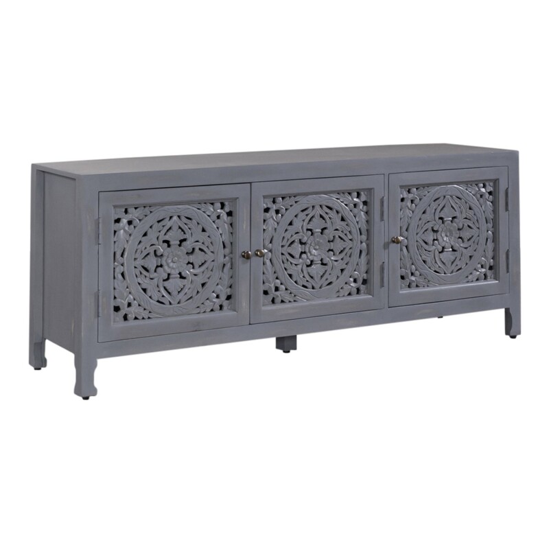Marisol 65 Inch 3 Door Accent TV Stand 2077AC6526