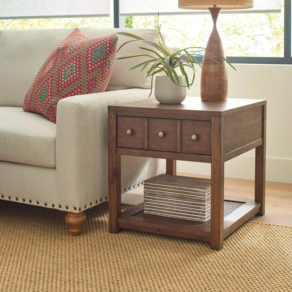 Foster Rectangular Drawer End Table 207915