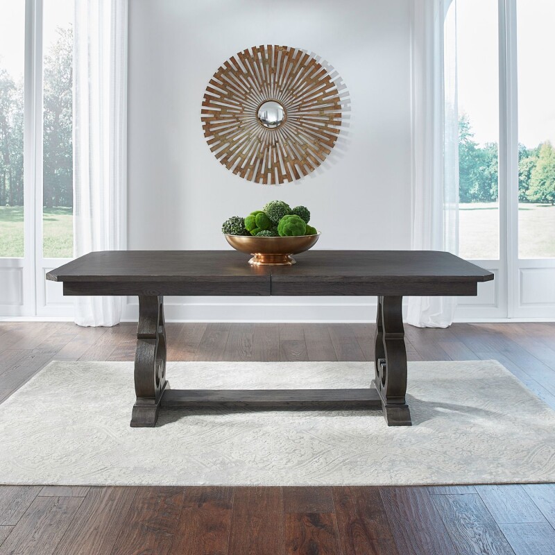 Grant Park Trestle Table Set 207CDTRS