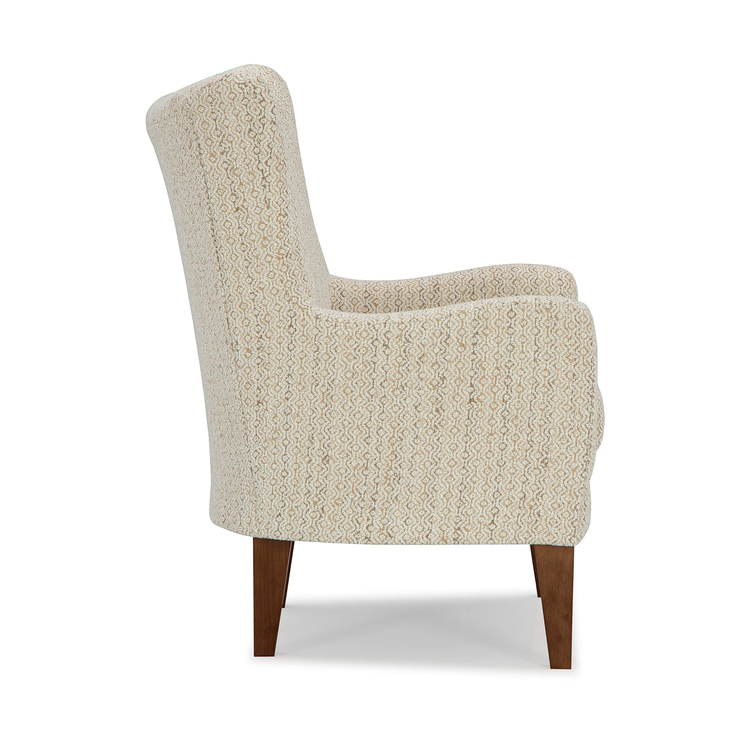 Novae - Transitionally Styled Wing Chair - Dark Walnut - 2080DW 2080DW