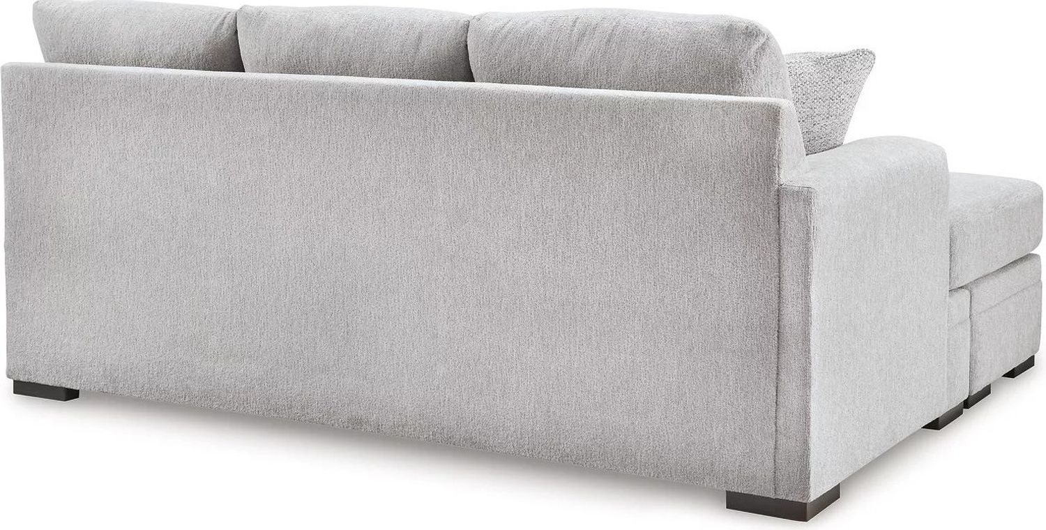 Gabyleigh 2-Piece Sectional With RAF Chaise In Nickel 20904S1