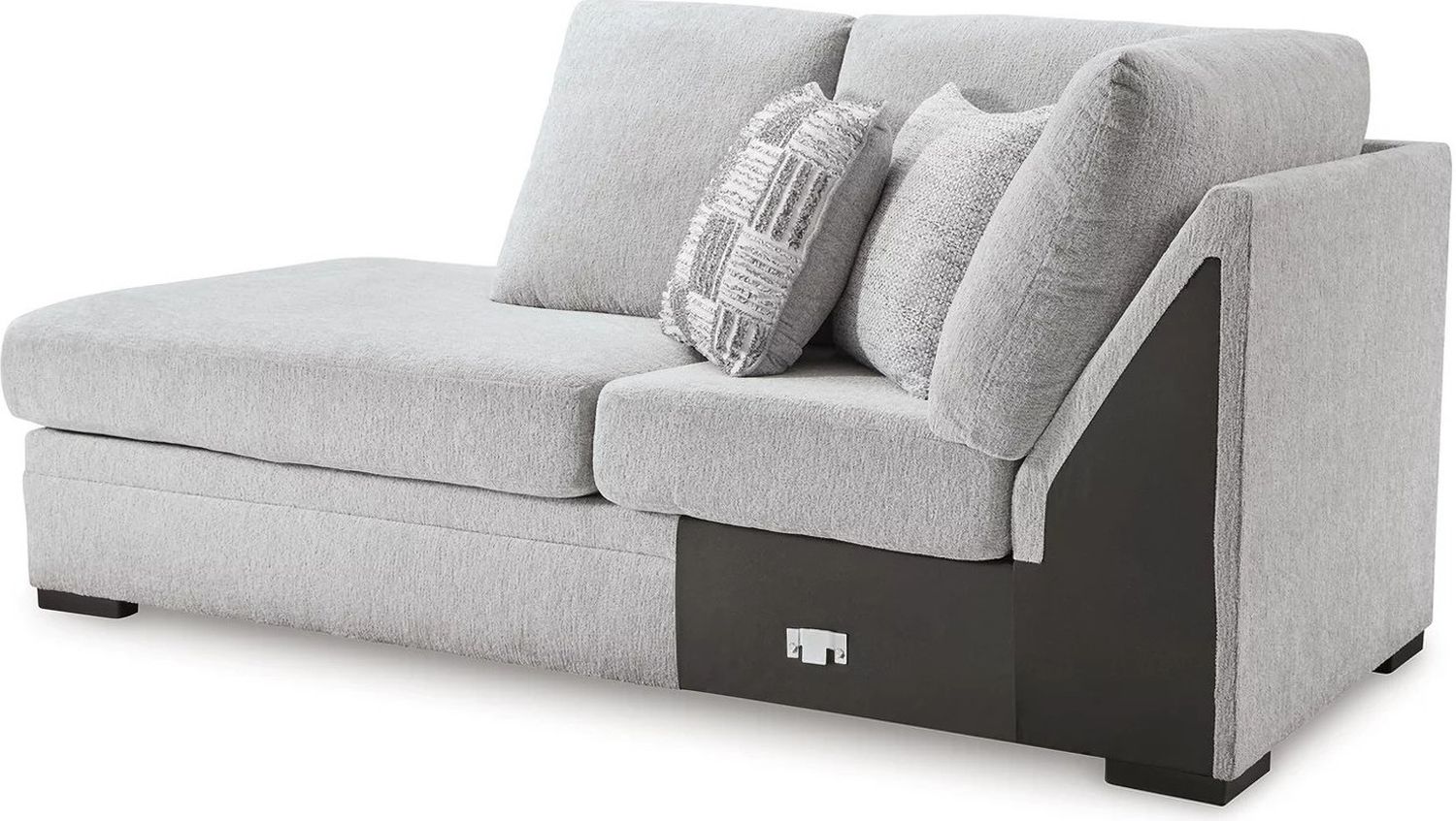 Gabyleigh 2-Piece Sectional With LAF Chaise In Nickel 20904S2