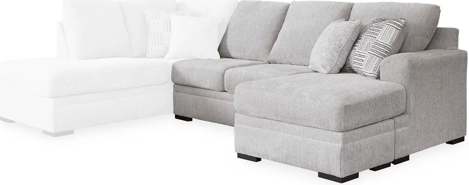 Gabyleigh 2-Piece Sectional With LAF Chaise In Nickel 20904S2