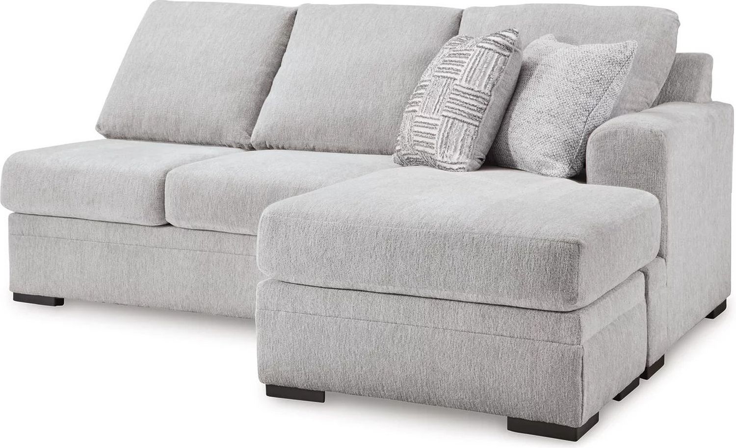 Gabyleigh 2-Piece Sectional With LAF Chaise In Nickel 20904S2