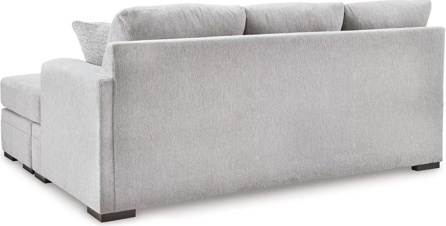 Gabyleigh 2-Piece Sectional With LAF Chaise In Nickel 20904S2