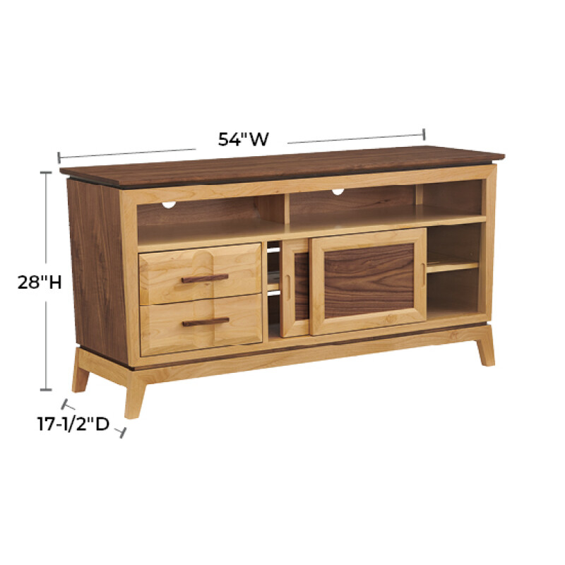 2093 Addison 54″w Sound Bar Media Console 2093DUET