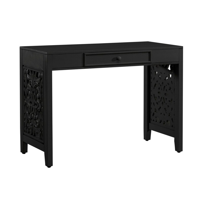 Trellis Lane Accent Writing Desk- Black 2094BAC3000