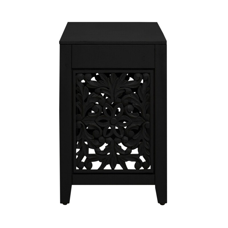 Trellis Lane Accent Writing Desk- Black 2094BAC3000