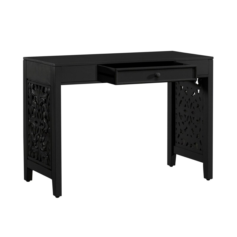 Trellis Lane Accent Writing Desk- Black 2094BAC3000