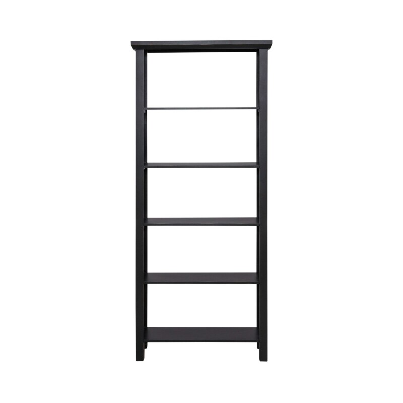 Trellis Lane Accent Bookcase- Black 2094BAC3001
