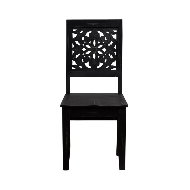 Trellis Lane Accent Chair- Black 2094BAC3002