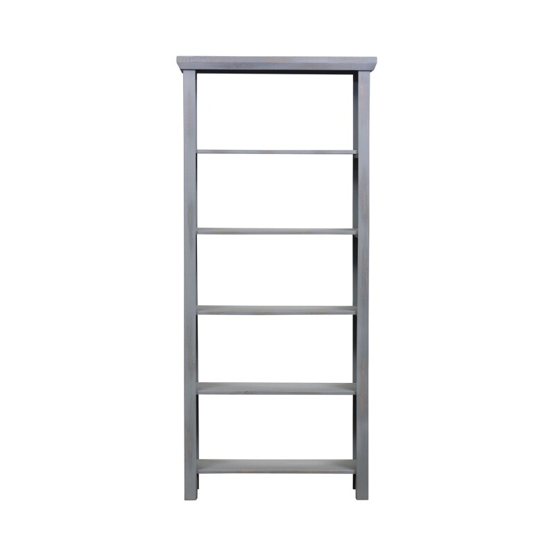 Trellis Lane Accent Bookcase- Grey 2094GAC3001