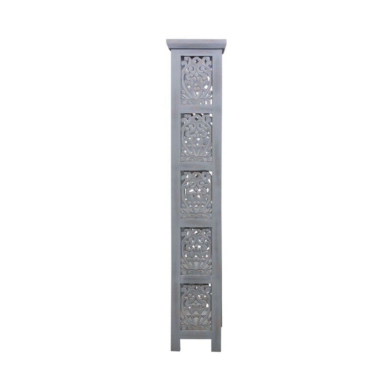 Trellis Lane Accent Bookcase- Grey 2094GAC3001