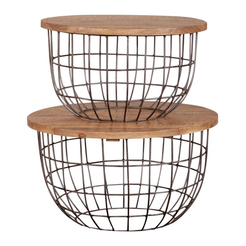 Akins Nesting Caged Accent Tables 2101AT2000