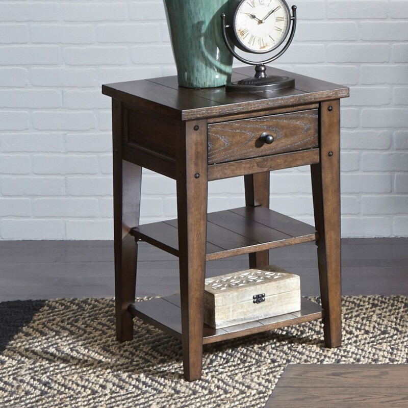 Lake House Chair Side Table 210OT1021