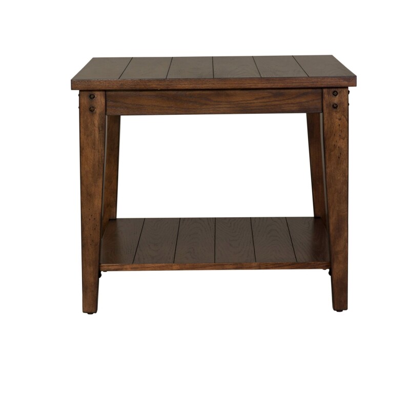 Lake House Square Lamp Table 210OT1023