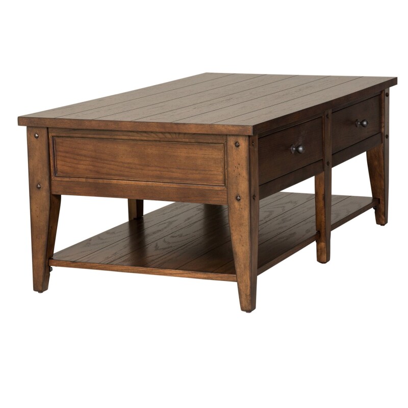 Lake House 3 Piece Set (1-Cocktail 2-End Tables) 210OT3PCS