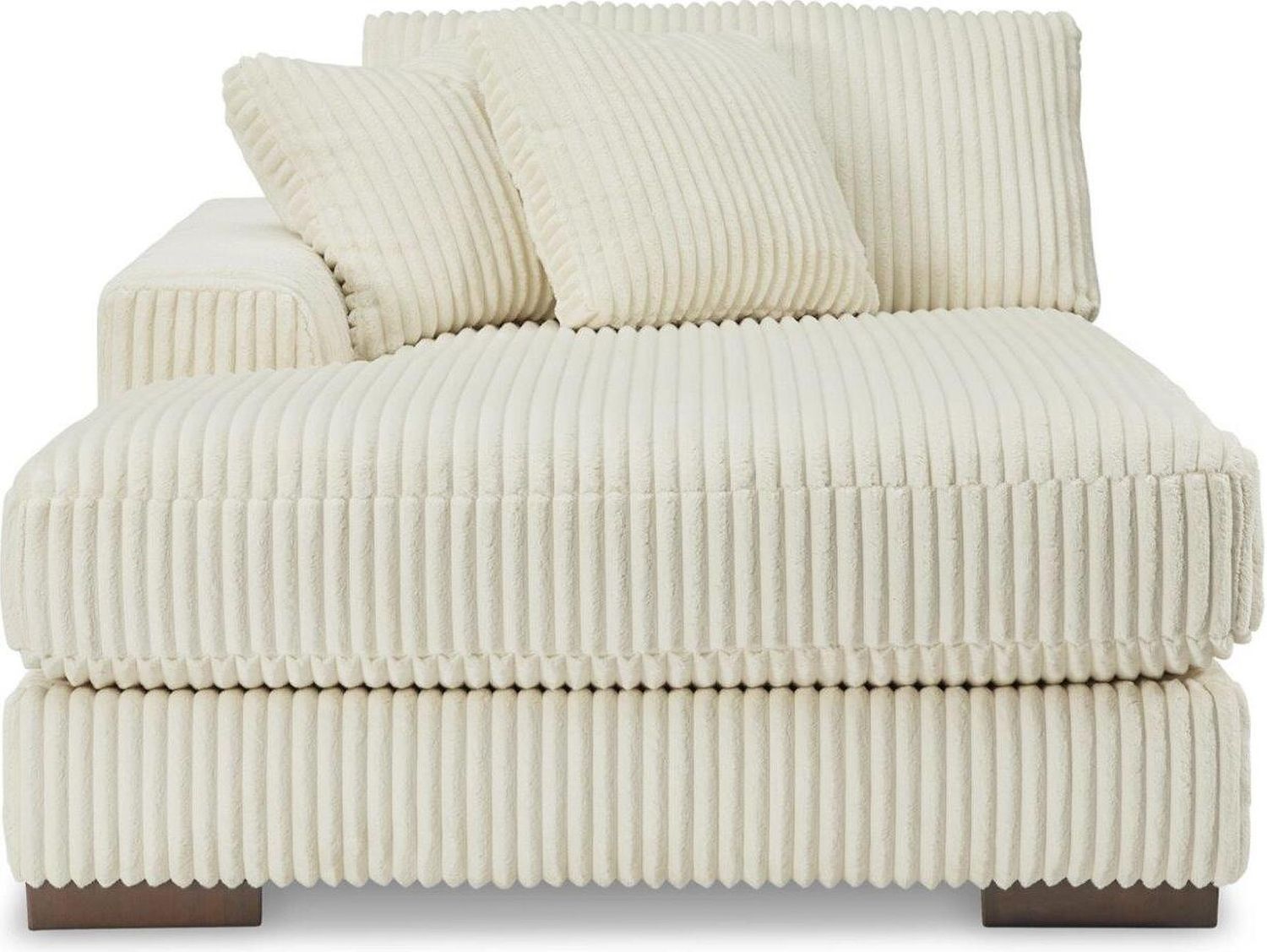 Lindyn 3-Piece LAF Sectional With Chaise In Ivory 21104S13
