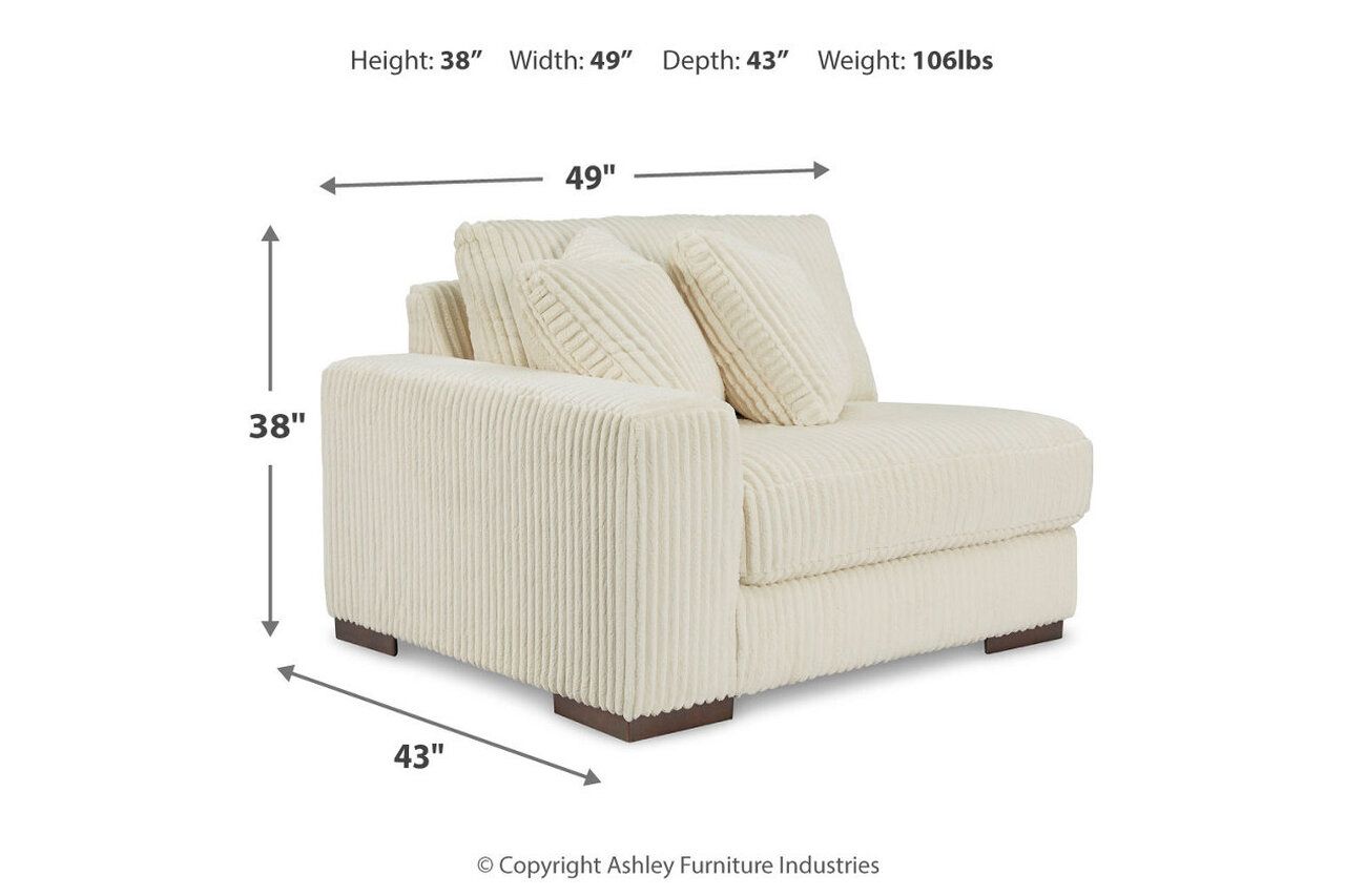 Lindyn Modular Sofa In Ivory 21104S14