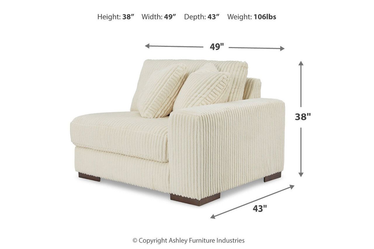 Lindyn Modular Sofa In Ivory 21104S14