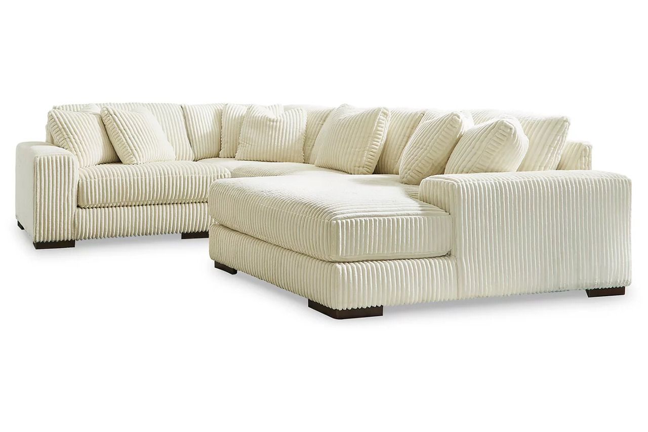 Lindyn 4-Piece Sectional In Ivory 21104S15