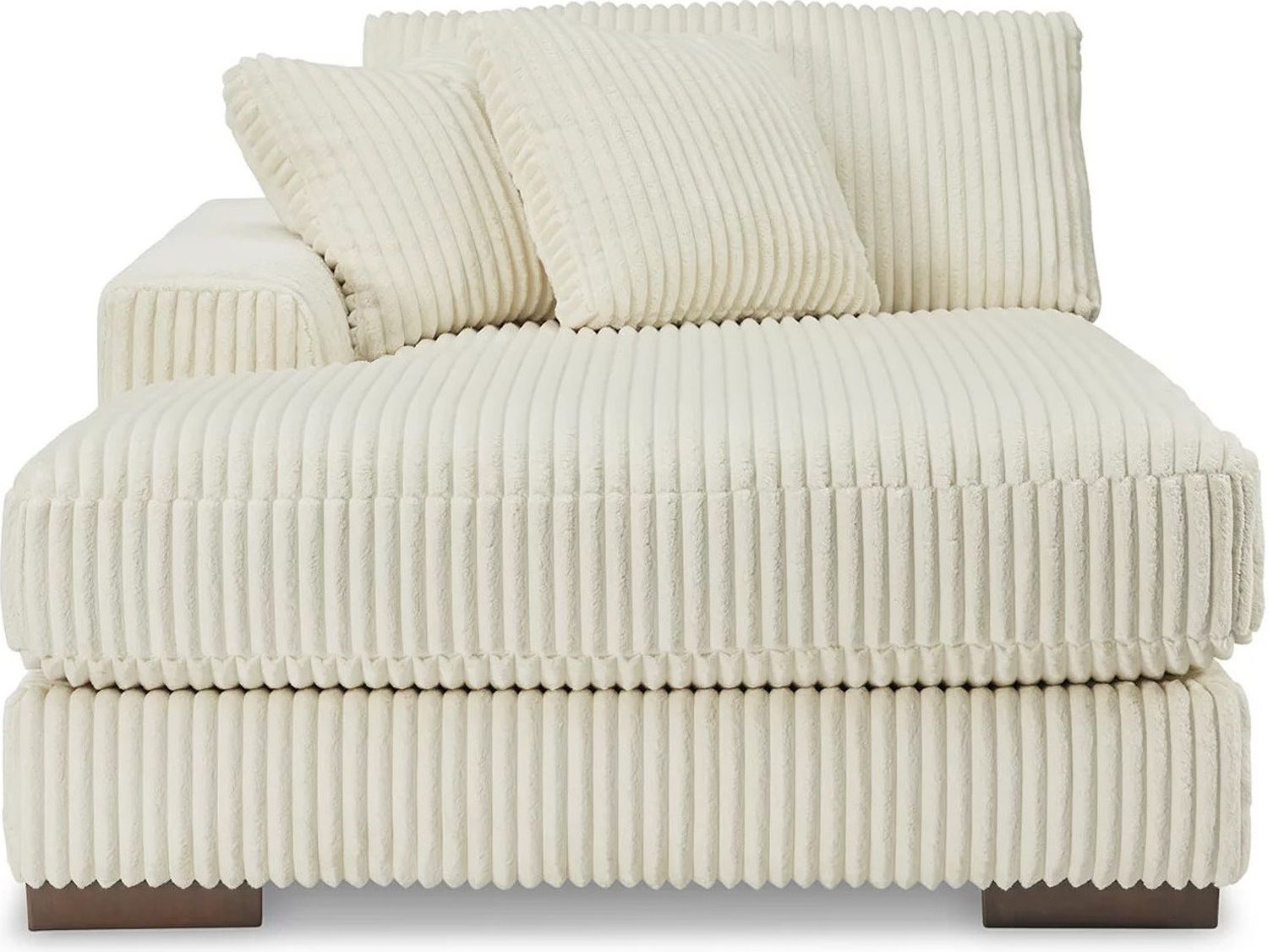 Lindyn Super Chaise In Ivory 21104S16