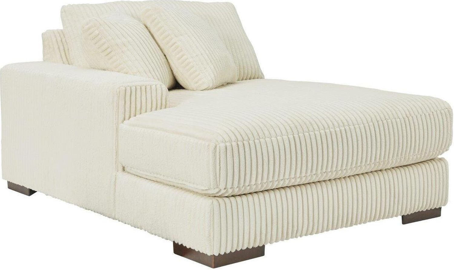 Lindyn 2-Piece LAF Chaise Sectional In Ivory 21104S3