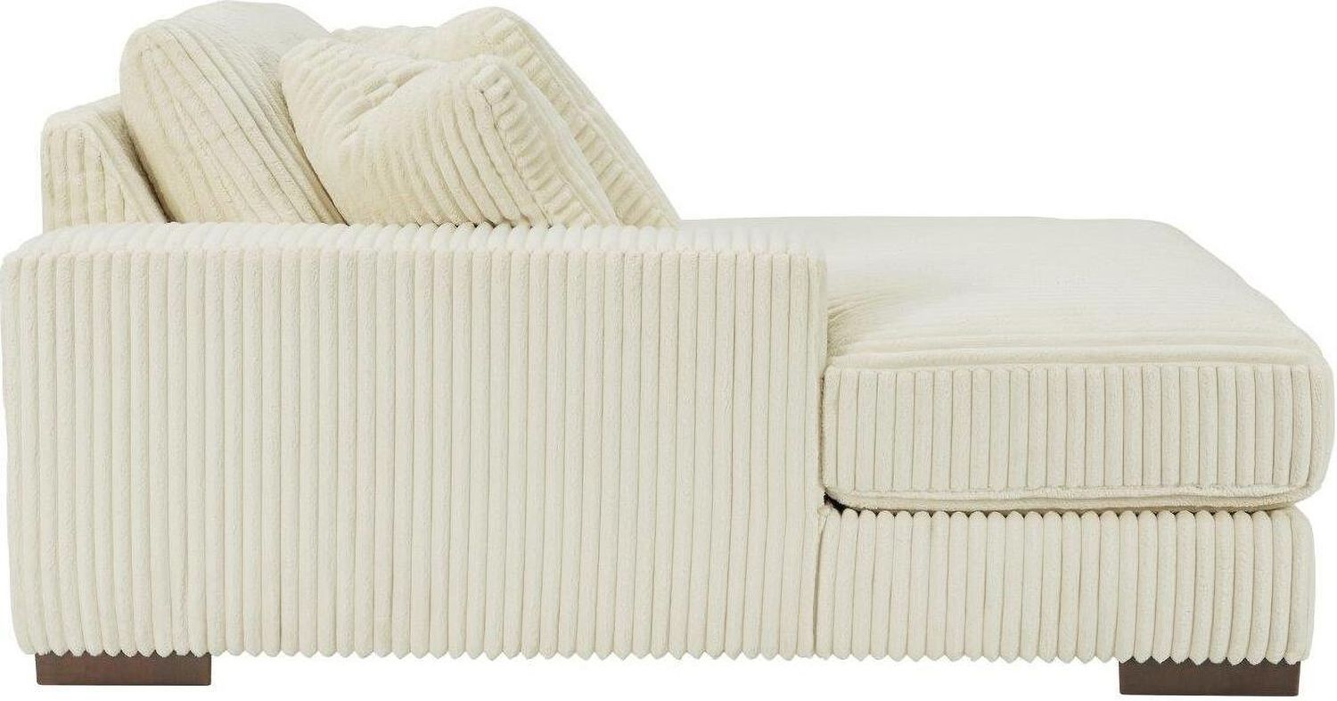 Lindyn 2-Piece LAF Chaise Sectional In Ivory 21104S3