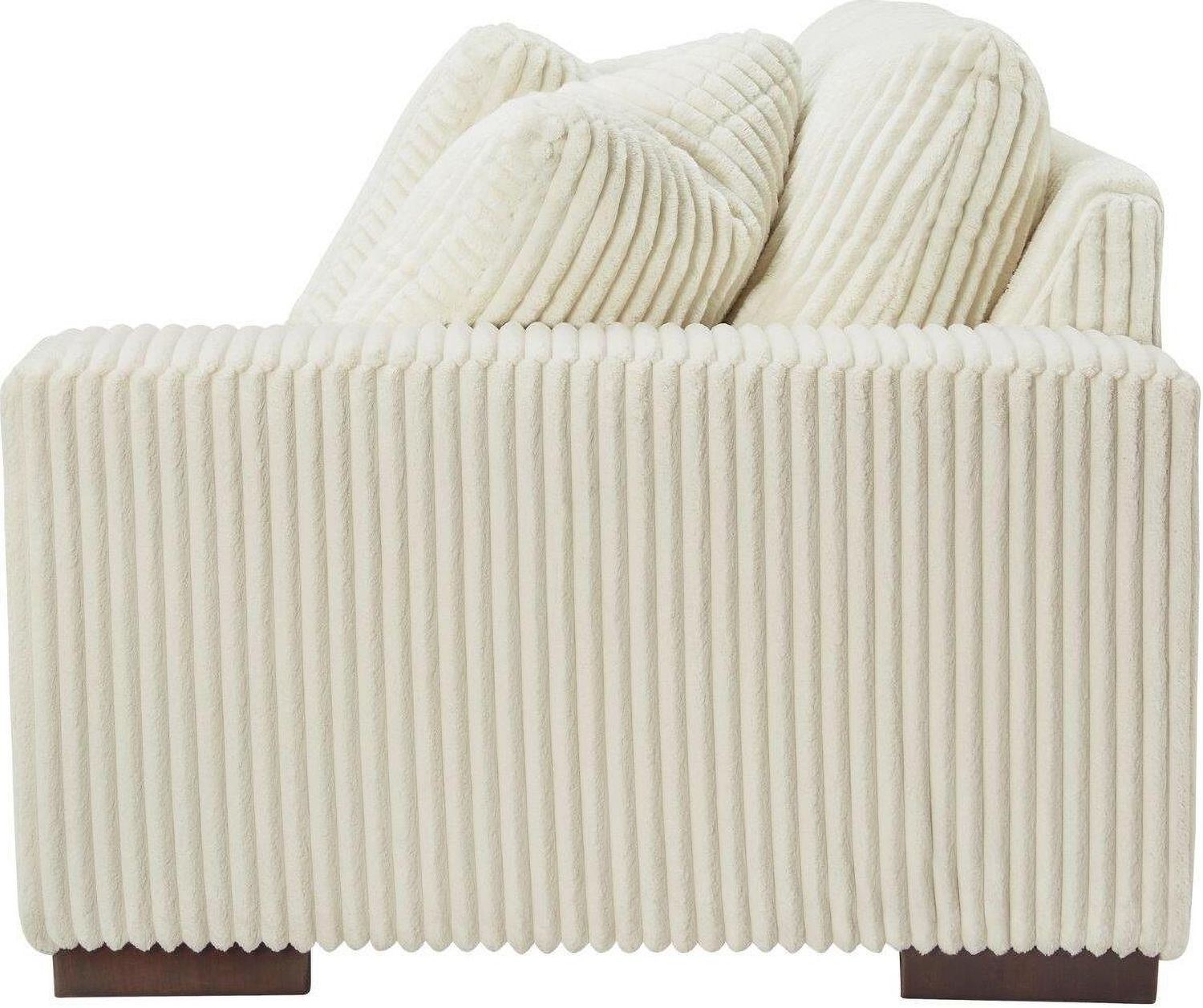 Lindyn 2-Piece LAF Chaise Sectional In Ivory 21104S3