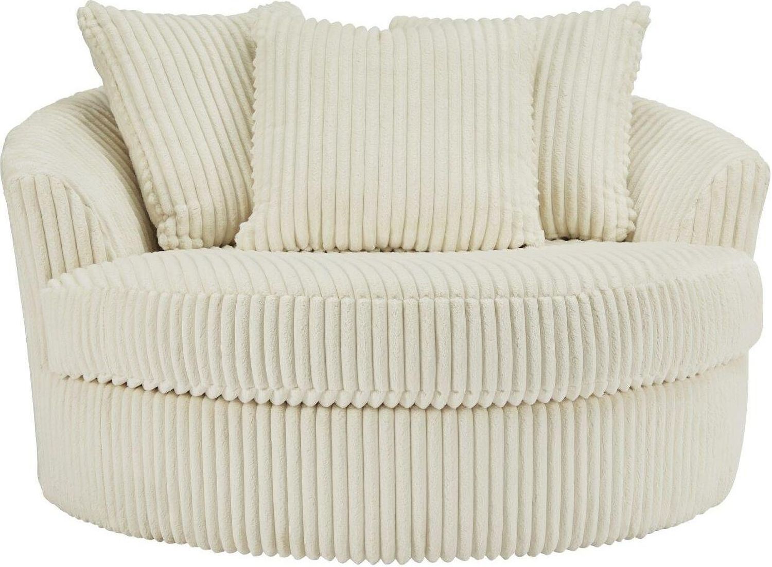 Lindyn 2-Piece LAF Chaise Sectional In Ivory 21104S3