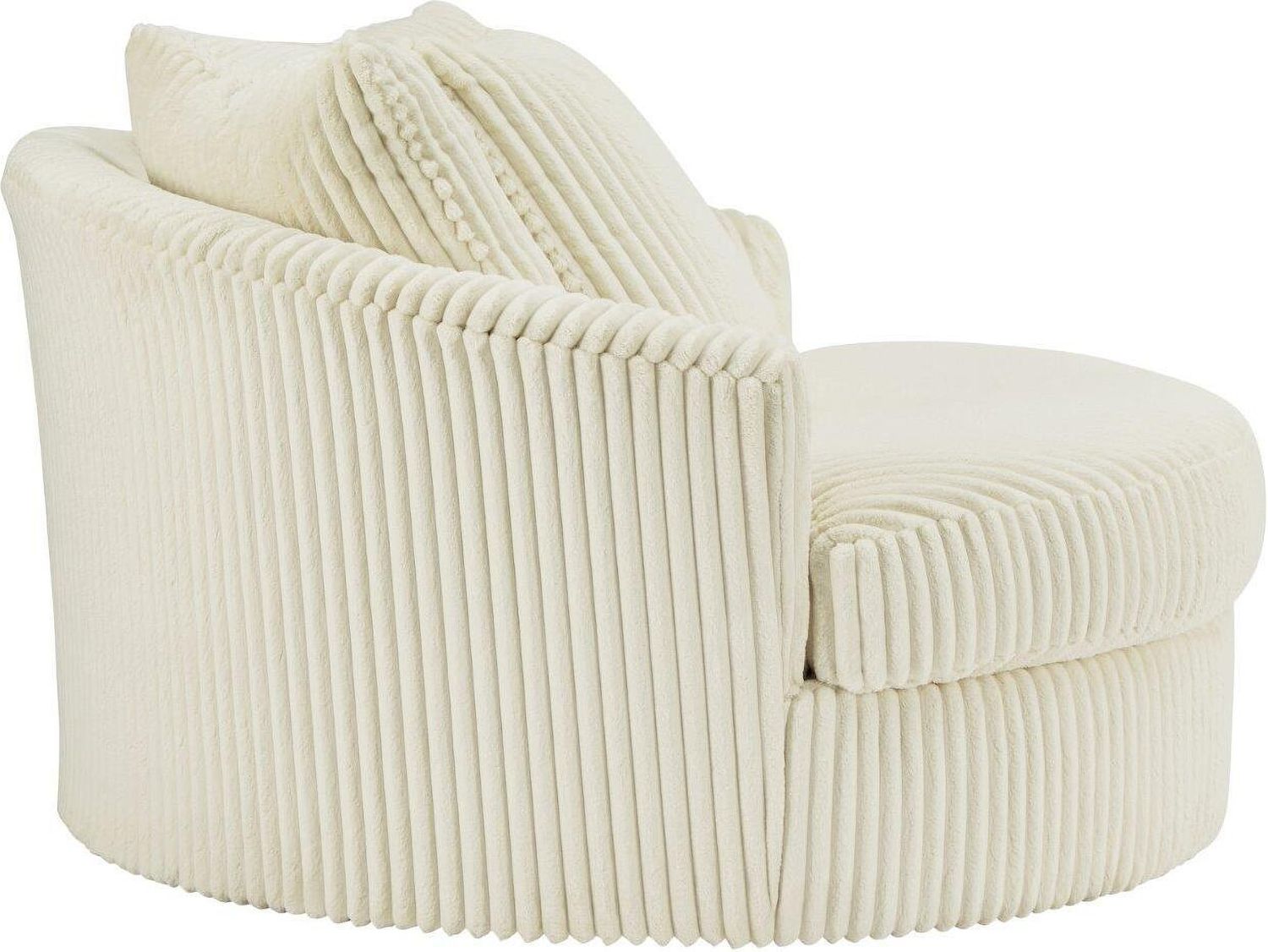 Lindyn 2-Piece LAF Chaise Sectional In Ivory 21104S3