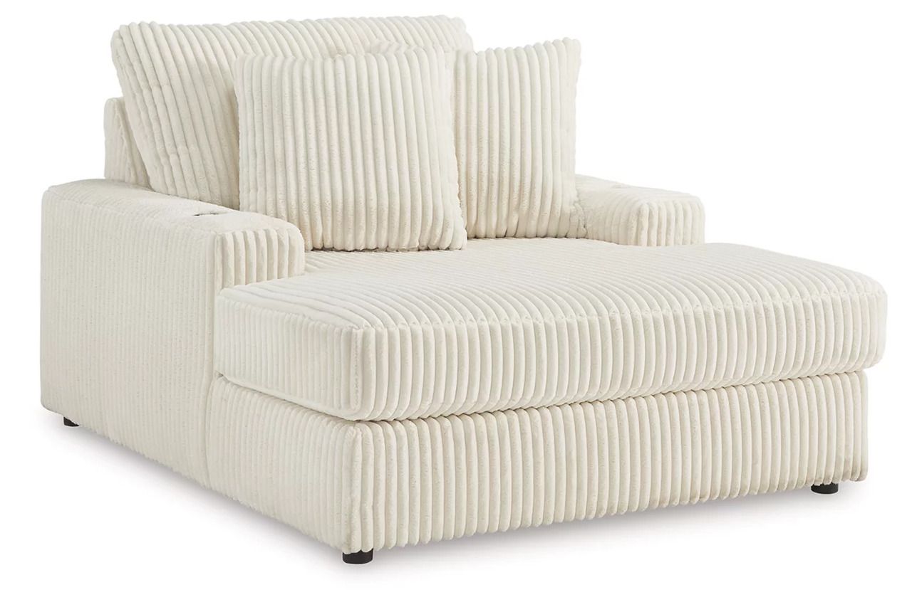 Lindyn 2-Piece LAF Chaise Sectional In Ivory 21104S3