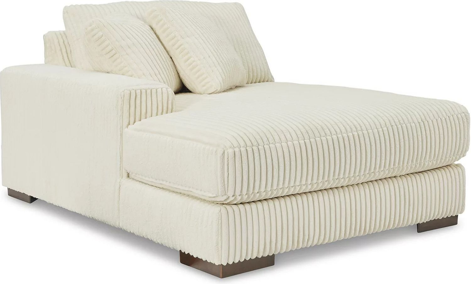 Lindyn 2-Piece LAF Chaise Sectional In Ivory 21104S3
