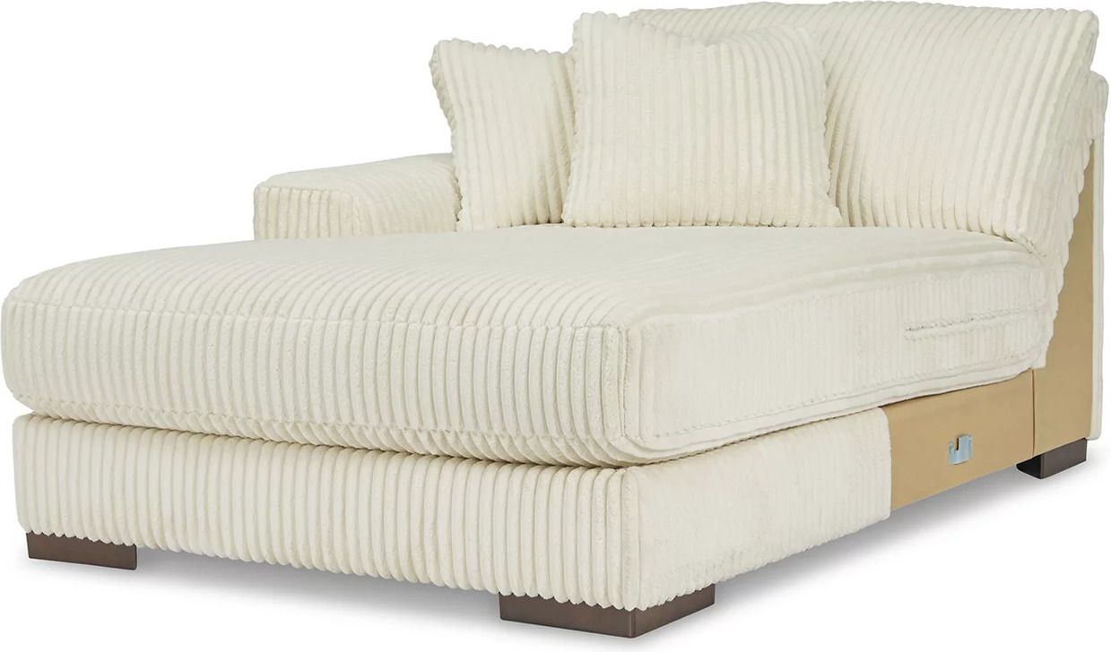 Lindyn 2-Piece LAF Chaise Sectional In Ivory 21104S3
