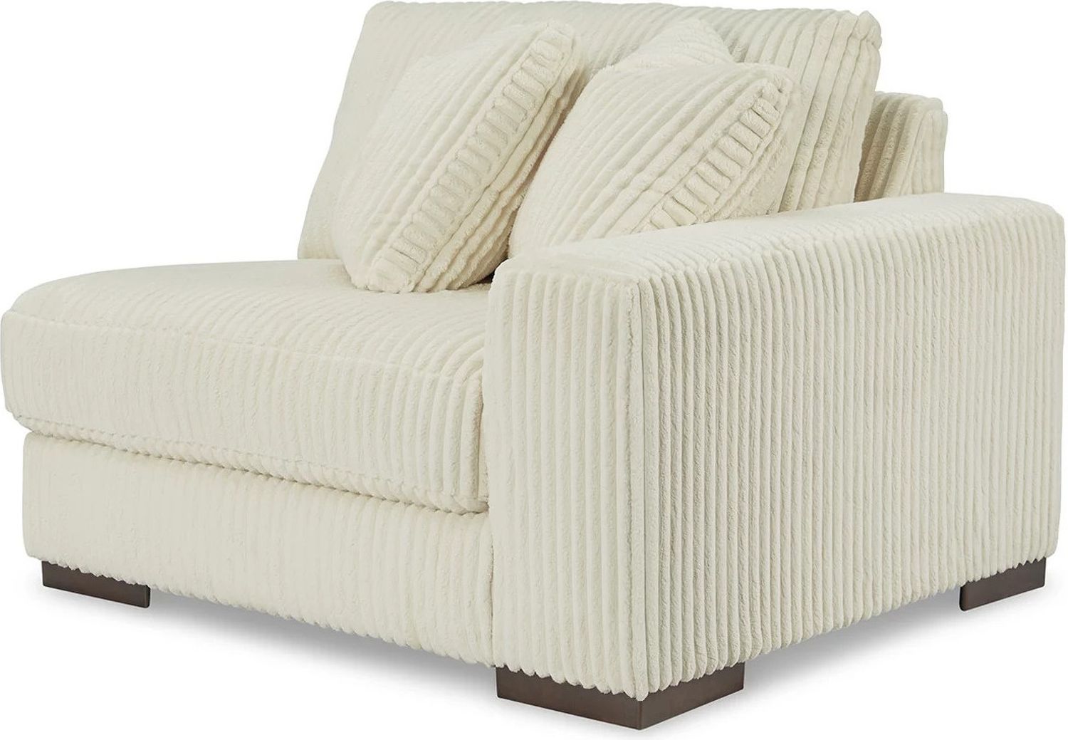 Lindyn 2-Piece LAF Chaise Sectional In Ivory 21104S3