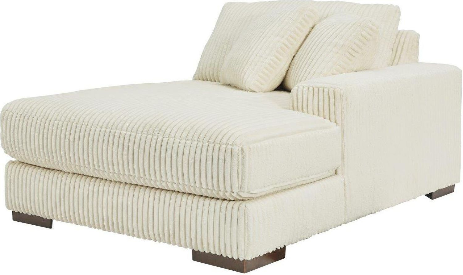 Lindyn 2-Piece RAF Chaise Sectional In Ivory 21104S4