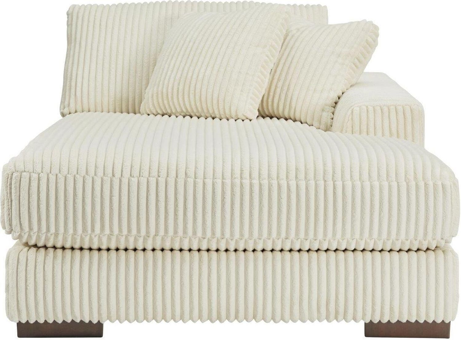 Lindyn 2-Piece RAF Chaise Sectional In Ivory 21104S4