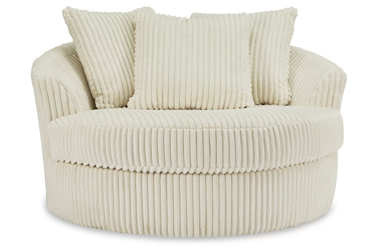 Lindyn 2-Piece RAF Chaise Sectional In Ivory 21104S4
