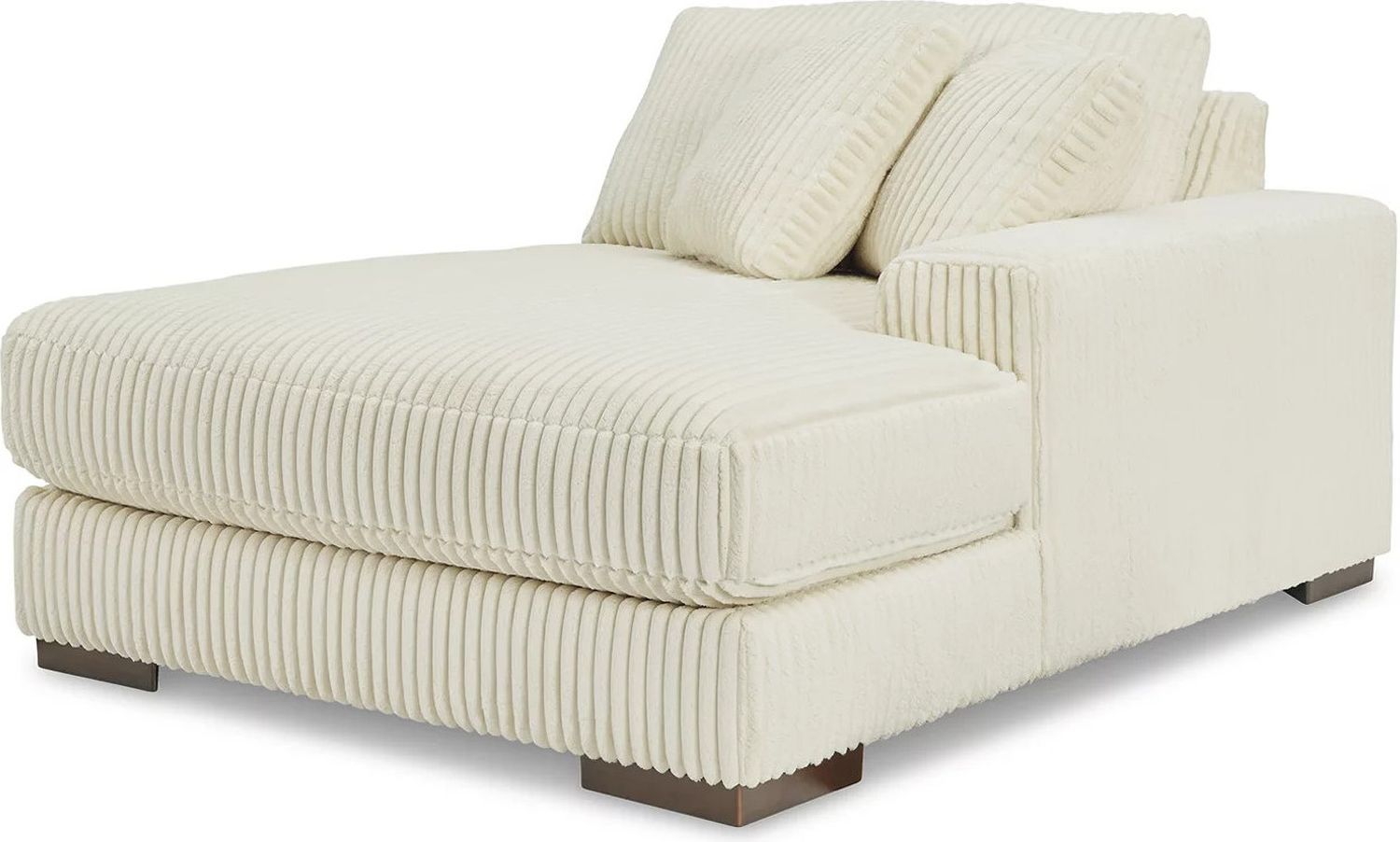 Lindyn 2-Piece RAF Chaise Sectional In Ivory 21104S4