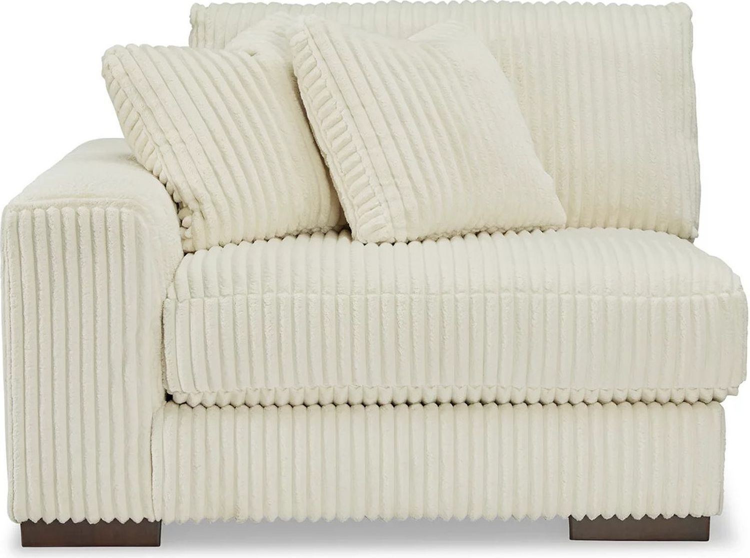 Lindyn 2-Piece RAF Chaise Sectional In Ivory 21104S4