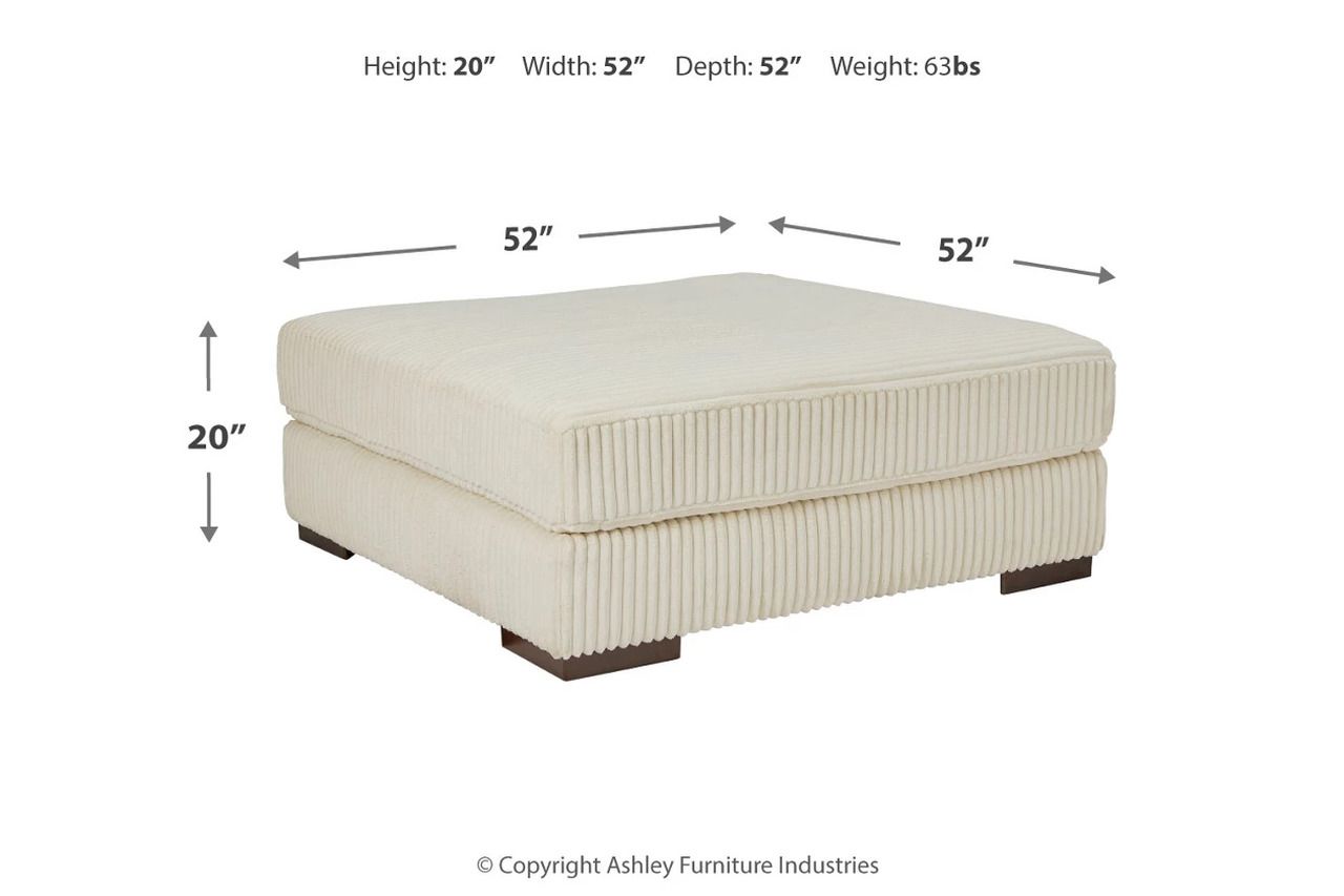 Lindyn 5-Piece Sectional In Ivory 21104S5
