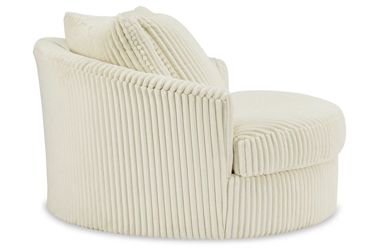 Lindyn 5-Piece LAF Sectional With Chaise In Ivory 21104S6