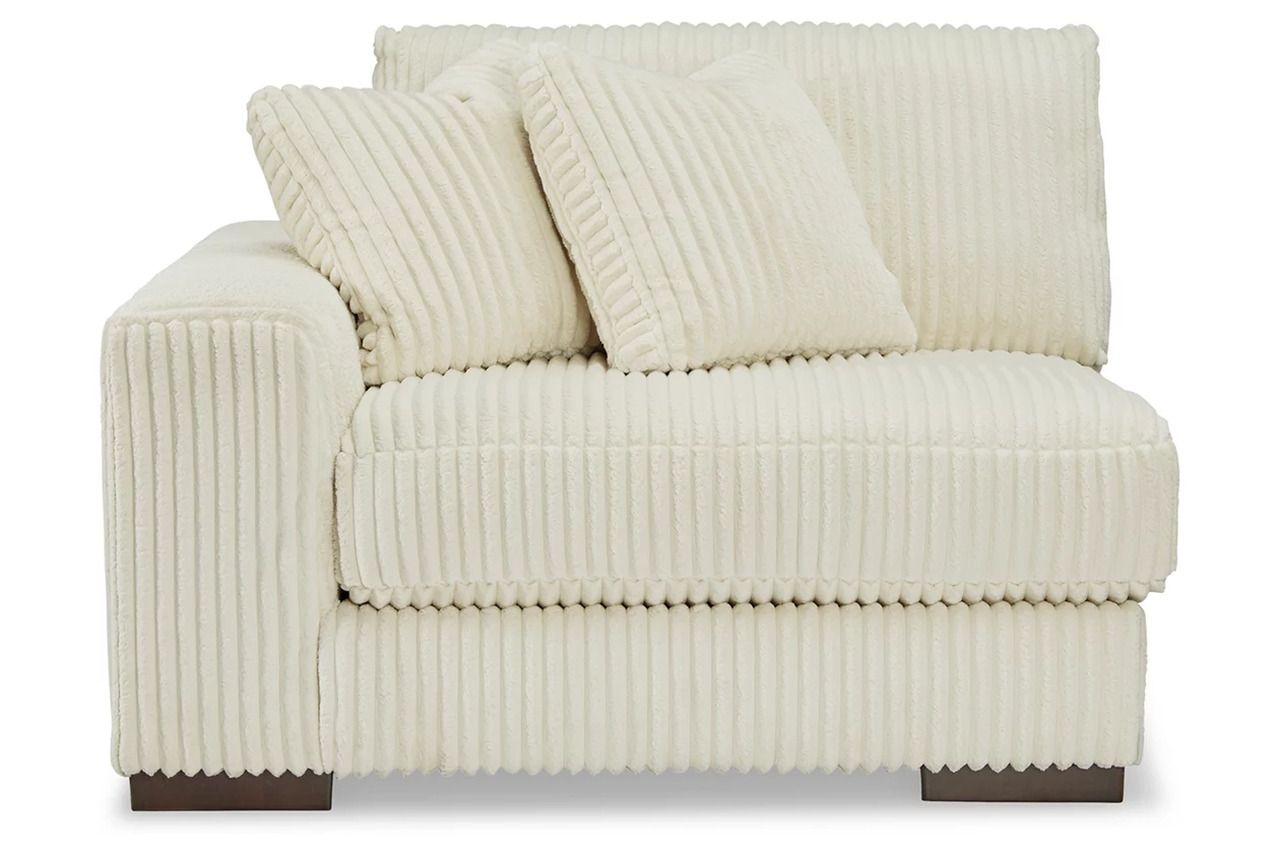 Lindyn 5-Piece LAF Sectional With Chaise In Ivory 21104S6